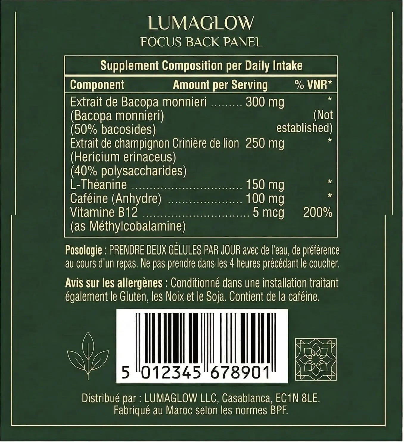 LumaGlow™ Focus Pro Concentration