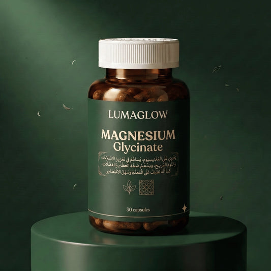 LumaGlow™ Magnésium Glycinate – Sommeil, Anti-Stress & Récup