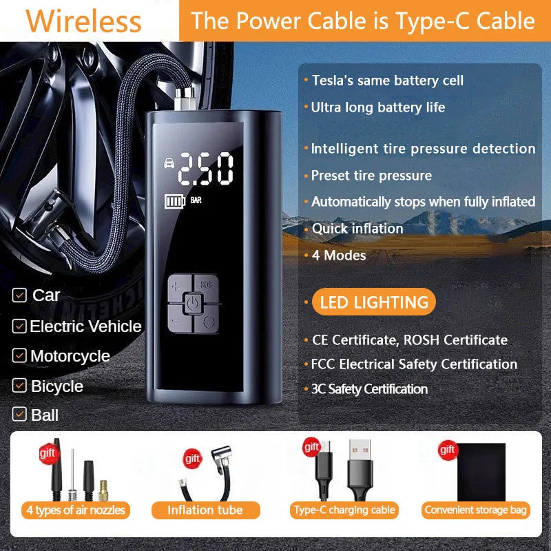 نافخ الاطارات من هيلو بي