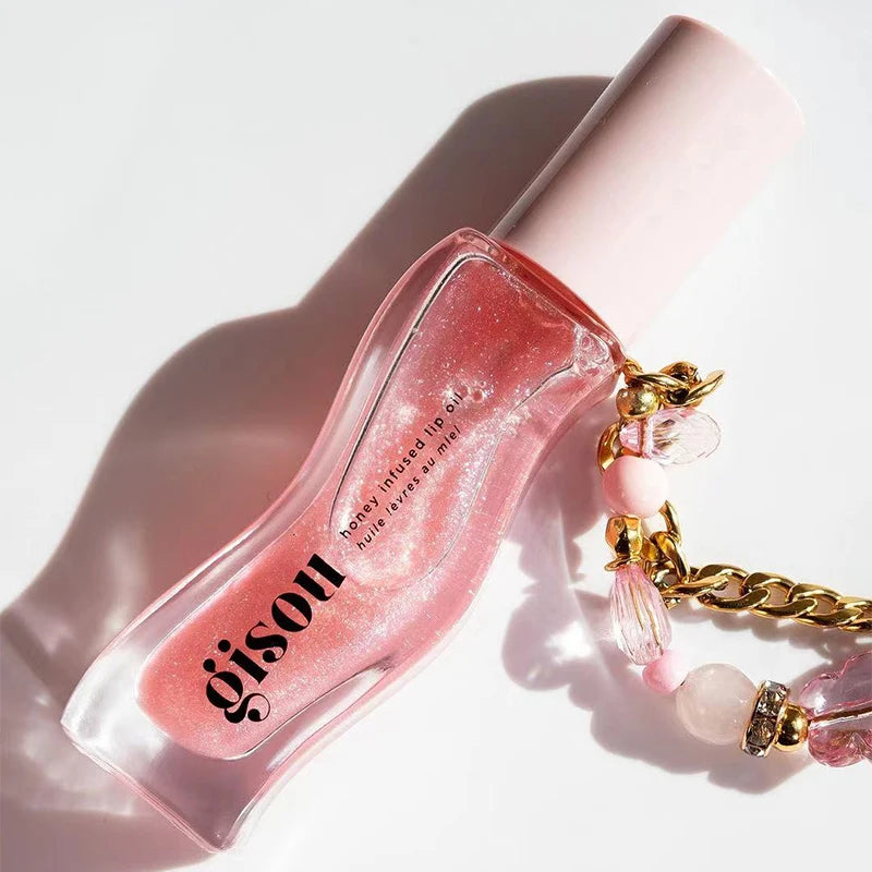 Gisou Moisturizing Lip Balm Original Lip Oil Gloss Care Of The Lips Benetitnt For Lips Plumping Exfoliating Plumping Gloss Oil