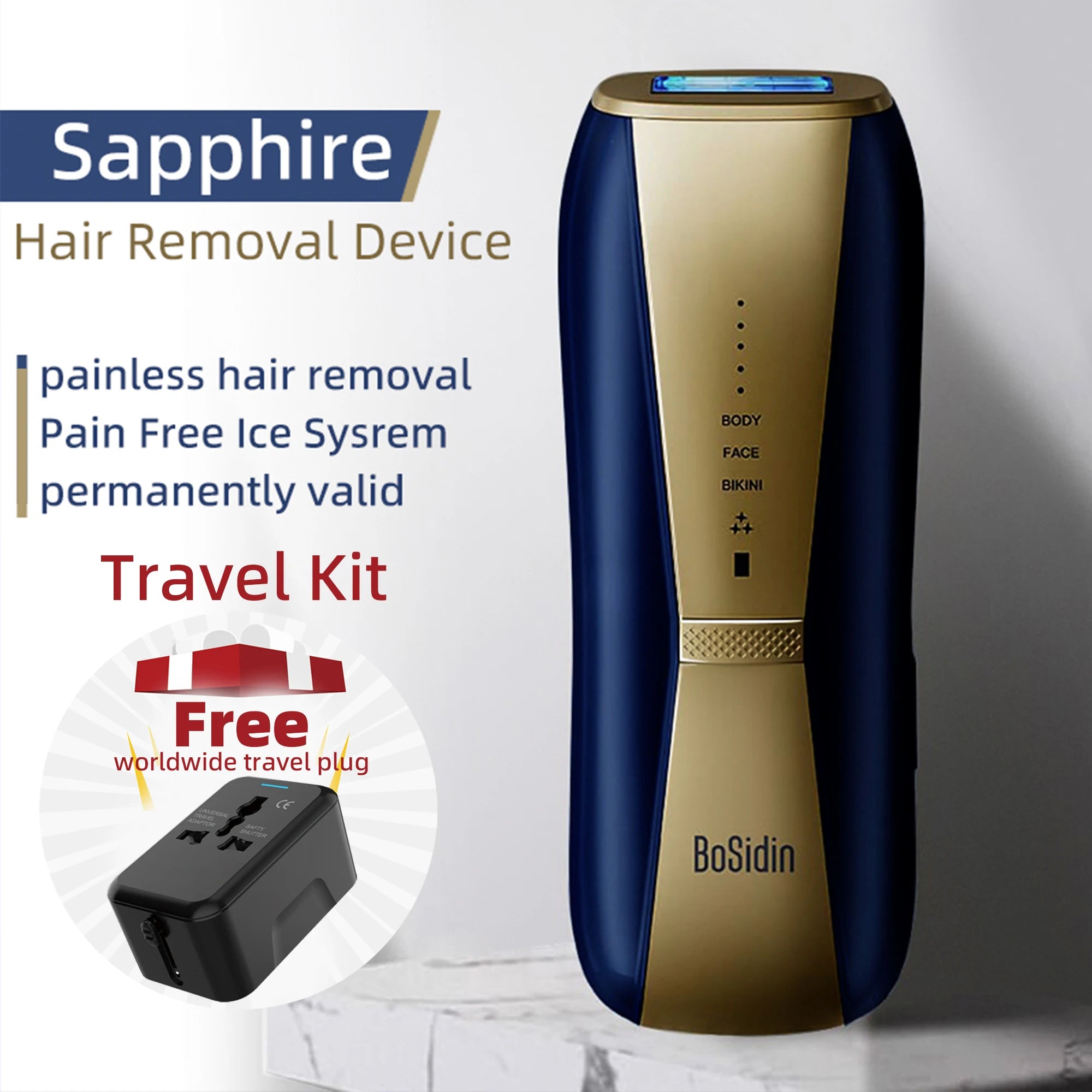 Bosidin جهاز الليزر لازالة الشعر من