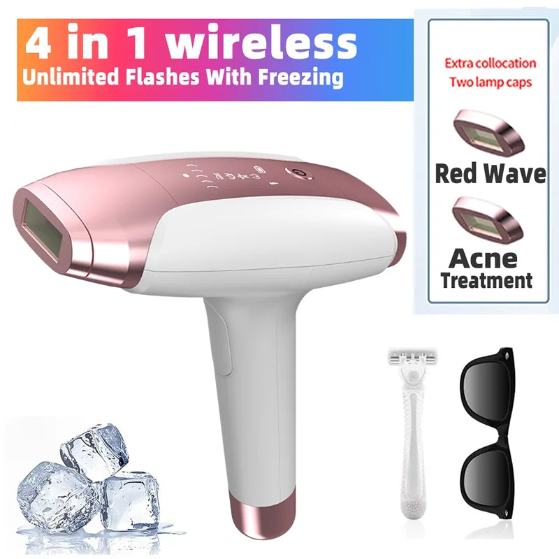 IPL Laser Epilator for Women Hair Trimmer Man Shaver Remover Mower Men's Electric Shaver Bikinis Razor GYM Hair Cutting Machine