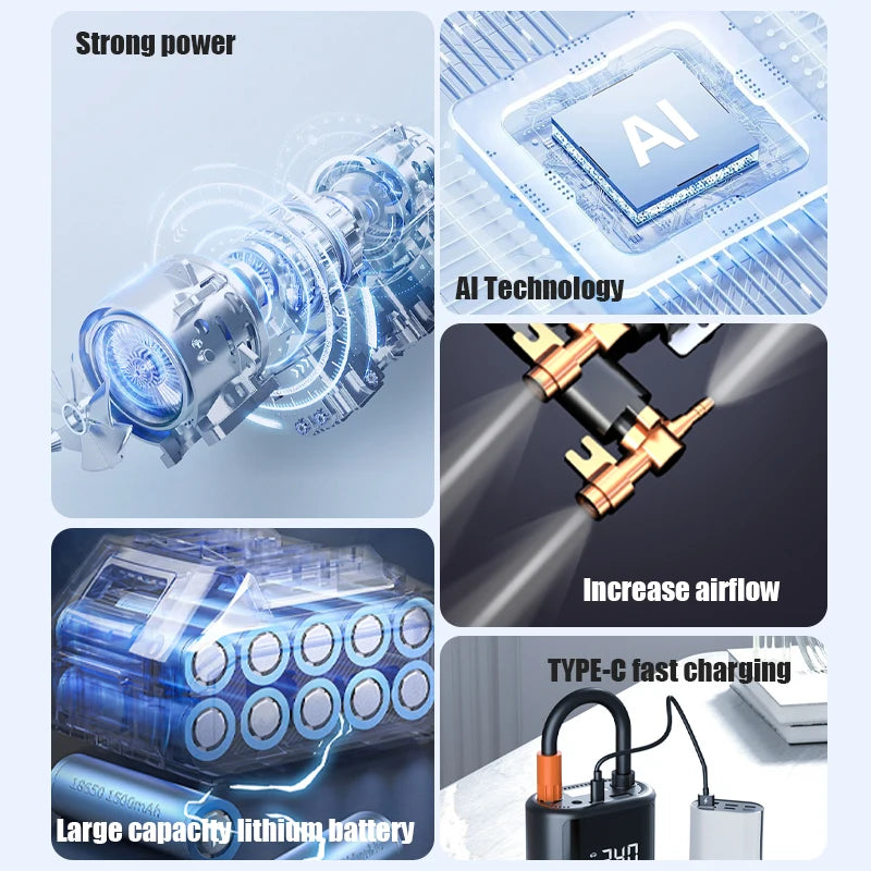 جهاز النفخ الاسلكي