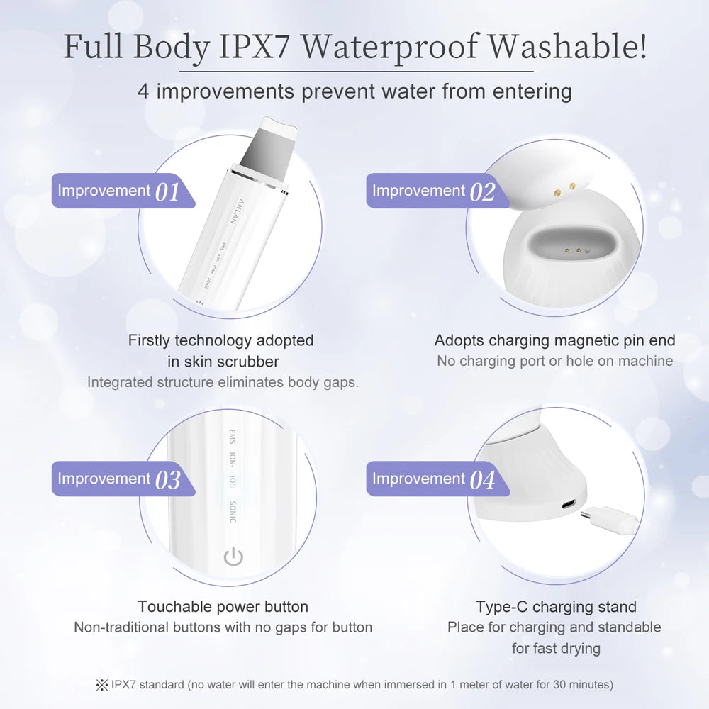 ANLAN جهاز تقشير البشرة بالموجات فوق الصوتية