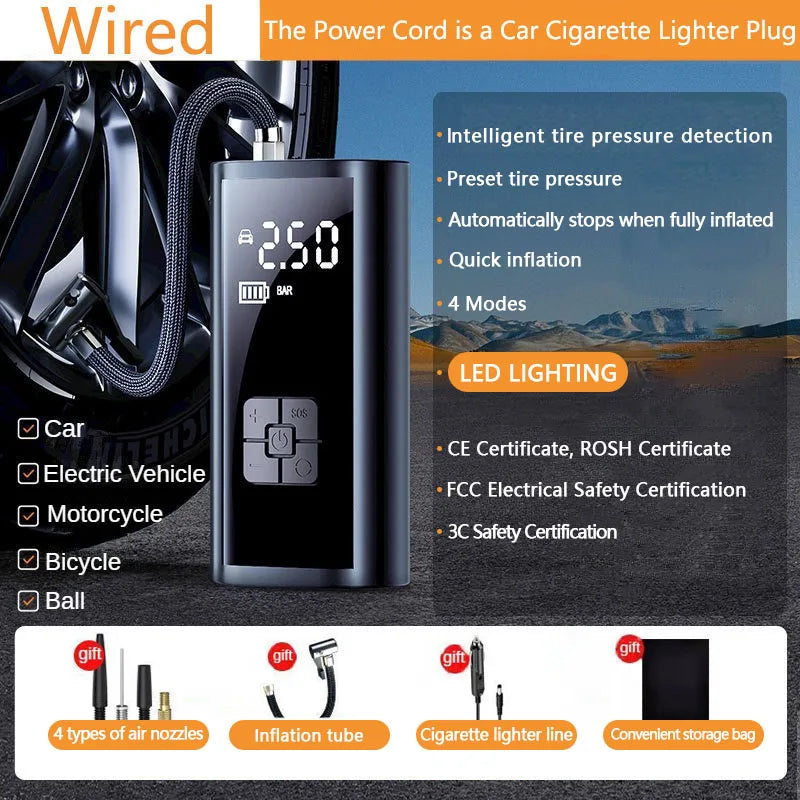 نافخ الاطارات من هيلو بي